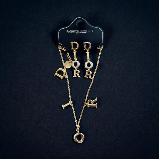 Aura Necklace and Earring Set