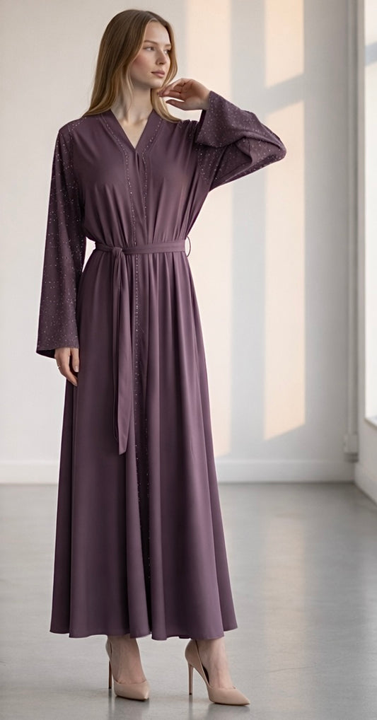 Qamar Abaya Set
